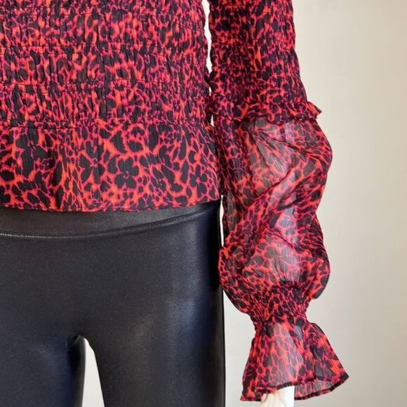 WALTER BAKER Serena Square Neck Top - M - Picture 9 of 13